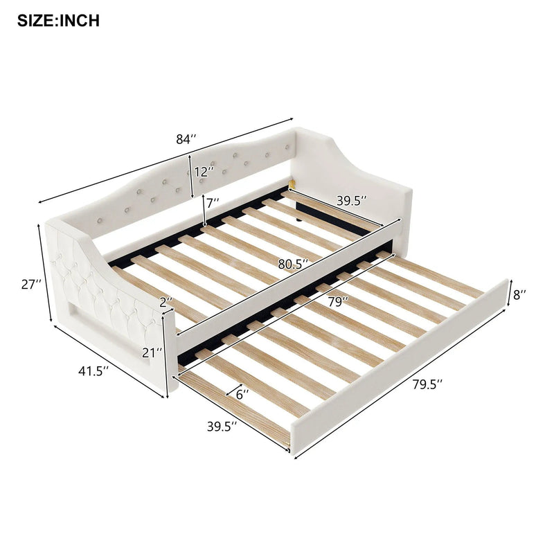 Daybed With LED Belt by Unique Piece Furniture