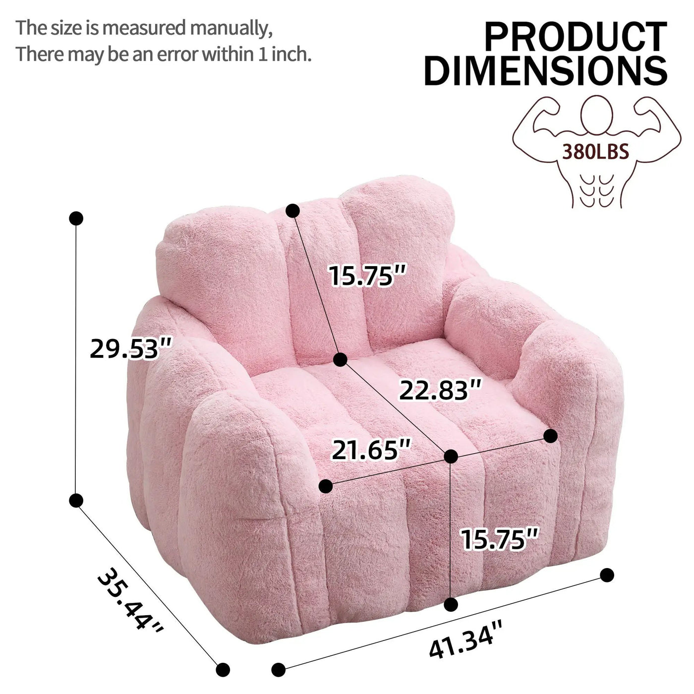 Lotus Style Compression Sofa Bean Bag by HouseOfZazla