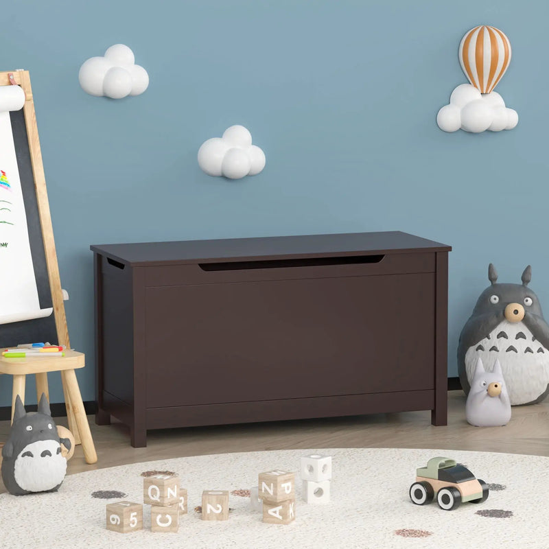 Toy Box Storage With Safety Hinged Lid by Unique Piece Furniture