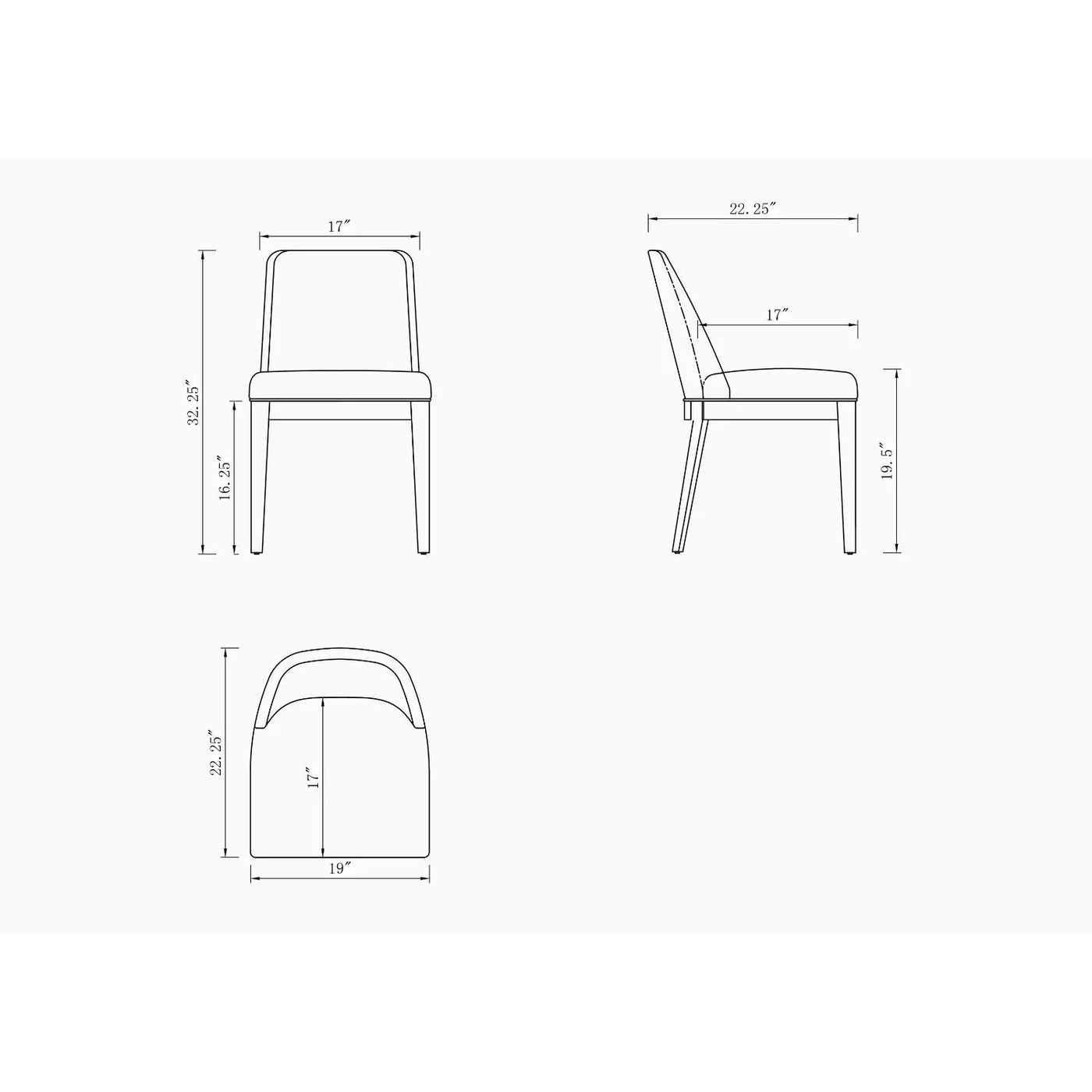 Gansevoort - Dining Chair (Set of 2) by HouseOfZazla