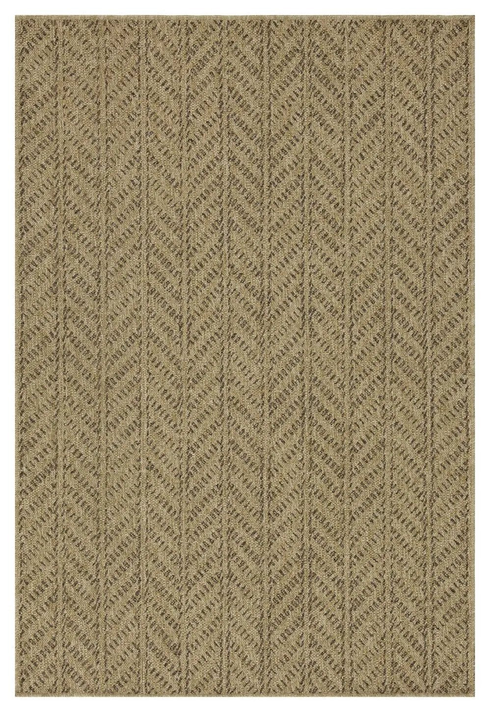 Earth - 7'10" X 10'3" Indoor, Outdoor Area Rug - Mocha, Natural by Unique Piece Furniture
