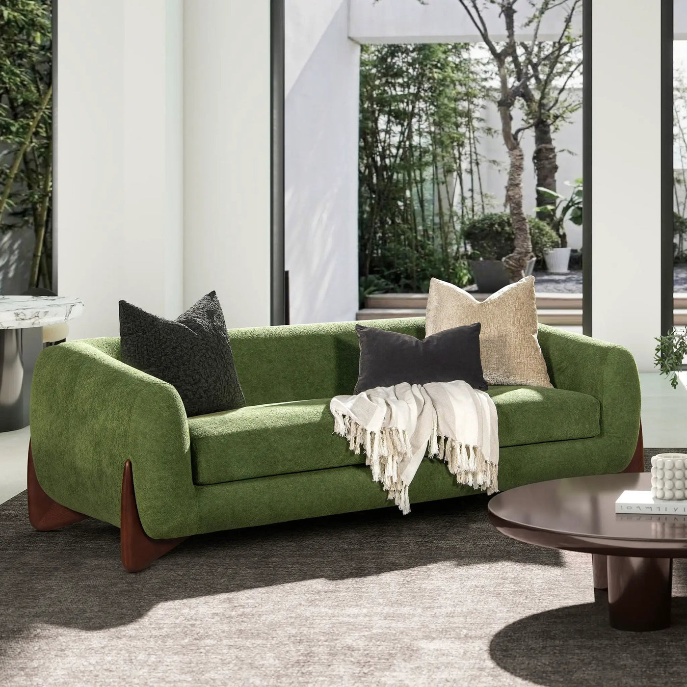 Alpine - Luxurious Upholstery Sherpa Sofa by HouseOfZazla
