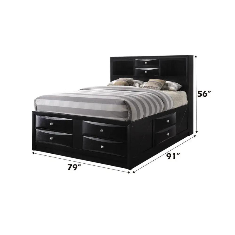 Ireland - Bed w/Storage by Unique Piece Furniture