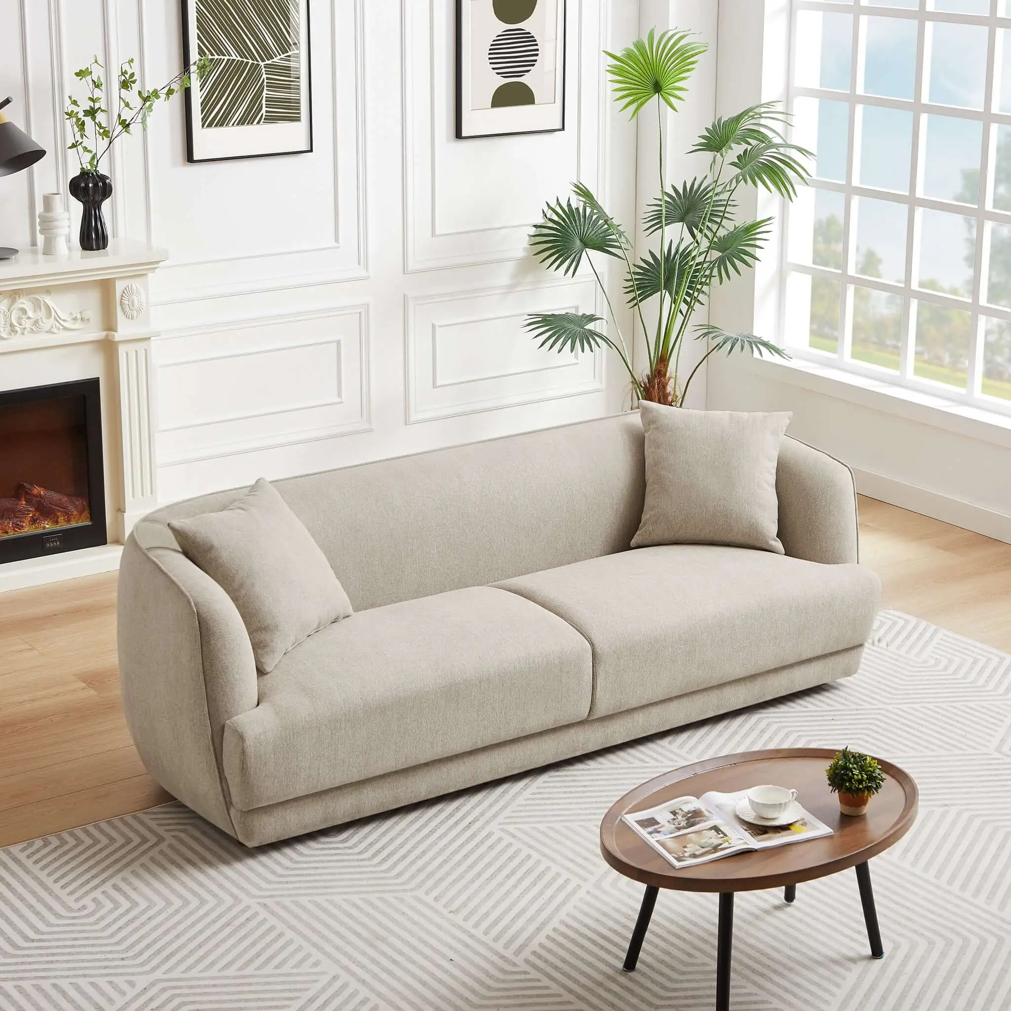 Larisa Mid Century Modern Sofa by HouseOfZazla