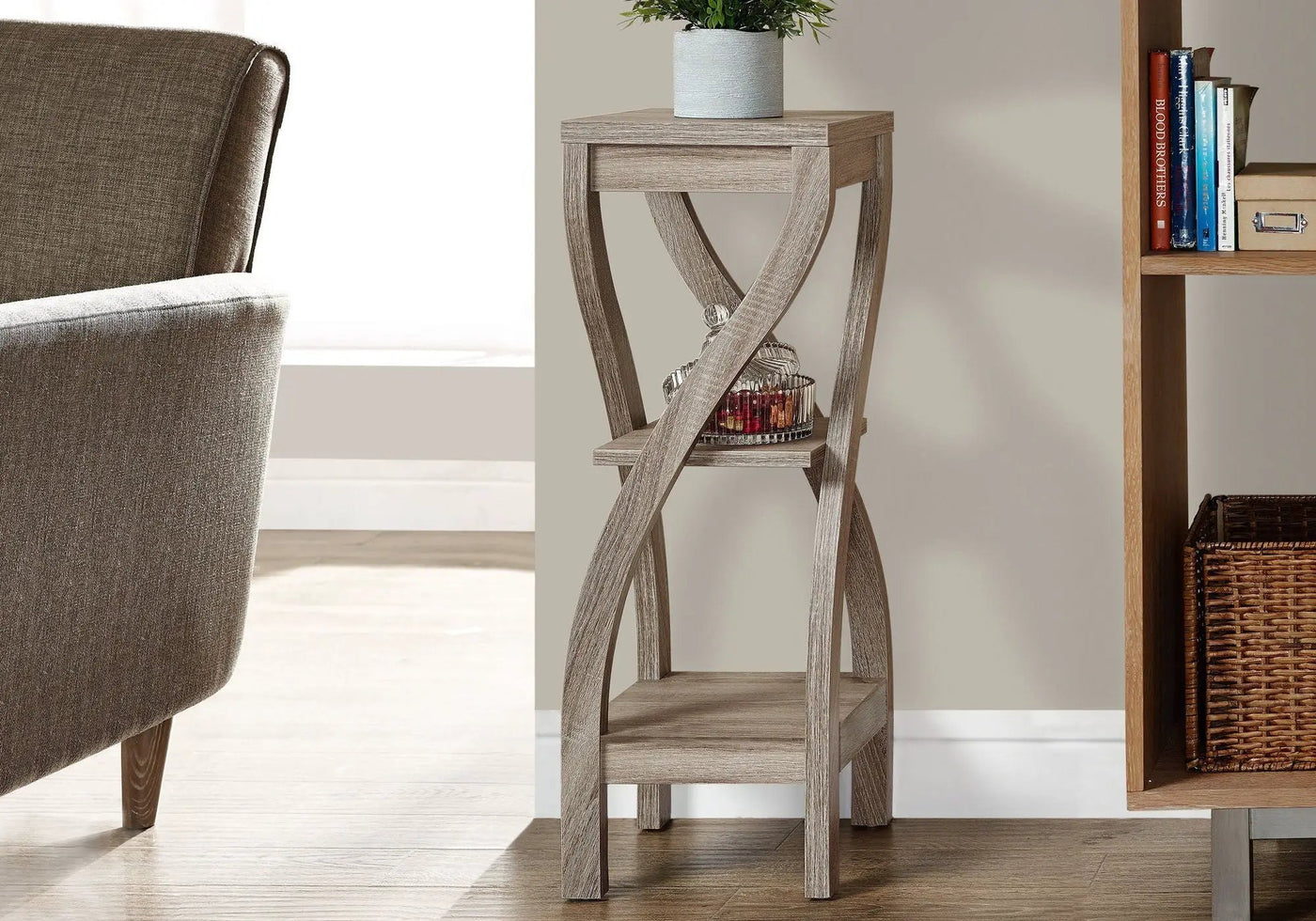Accent Table Versatile Usage, Square, Contemporary & Modern by HouseOfZazla