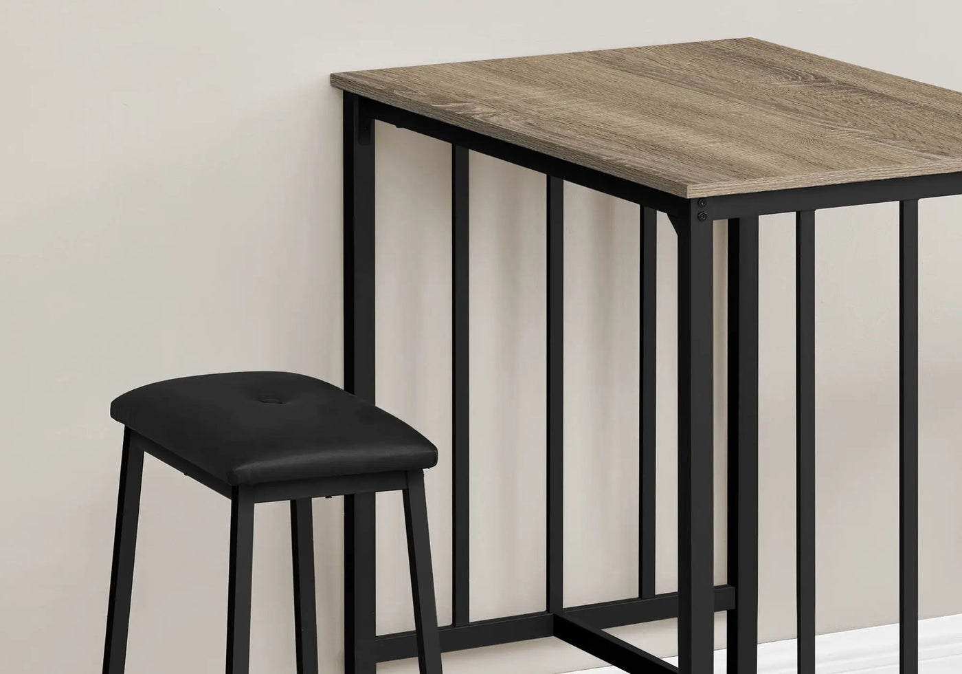 3 Piece Dining Set, Counter Height, Rectangular, Small, Contemporary & Modern by HouseOfZazla