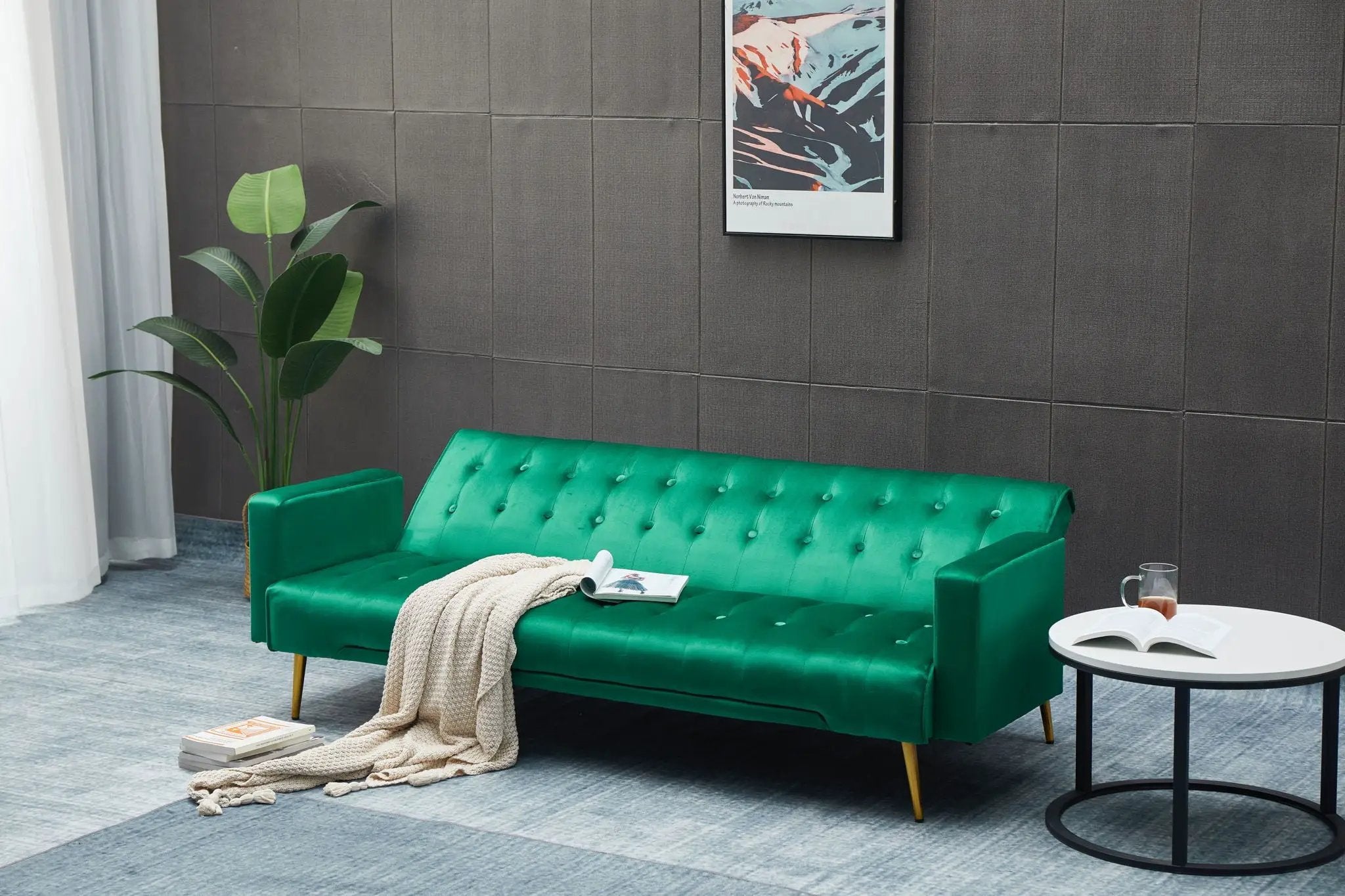Comfort Compact Design Sofa Bed by HouseOfZazla