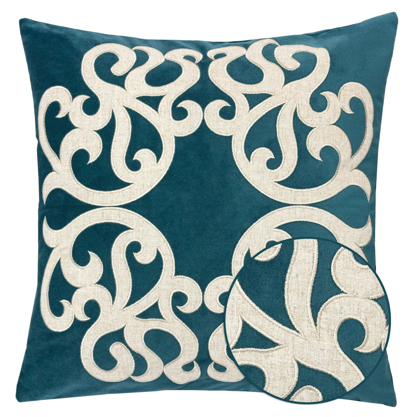 Dora - Pillow Cover With Matching Back by HouseOfZazla