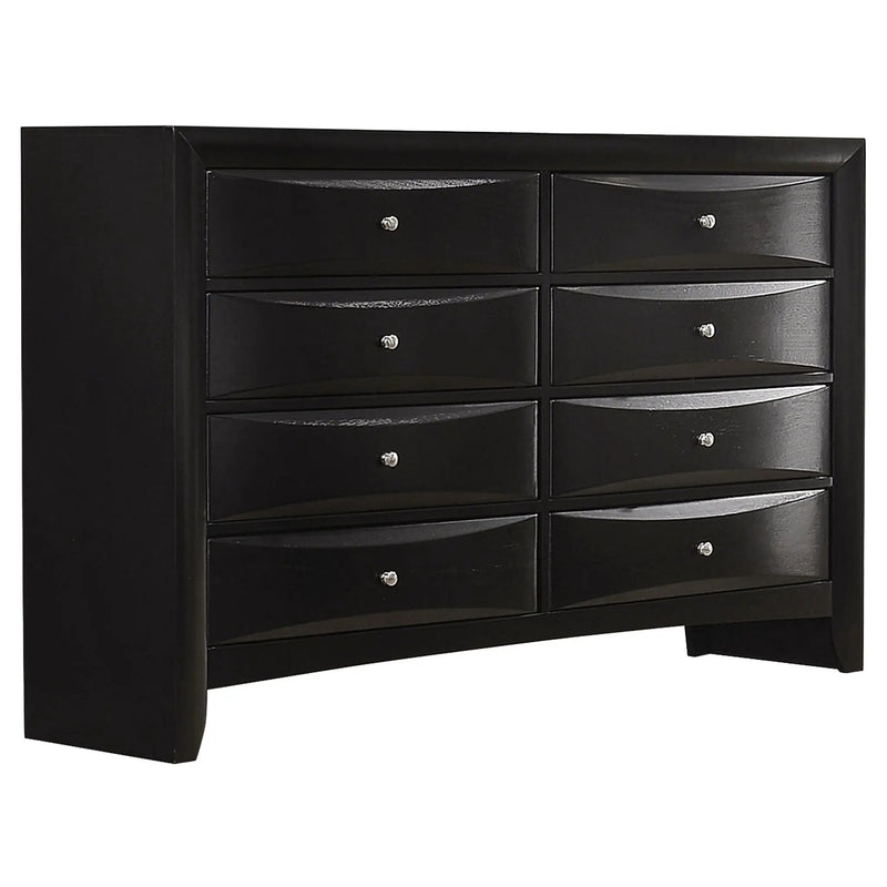 Briana 4-piece Queen Bedroom Set Black by Unique Piece Furniture