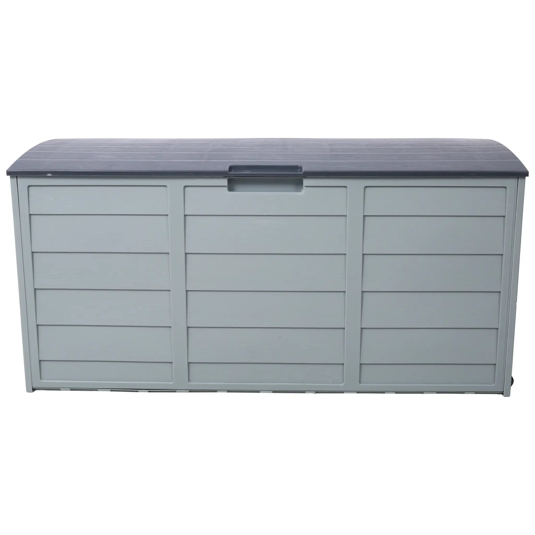 75 Gallon Resin Deck Box Storage Shed by HouseOfZazla