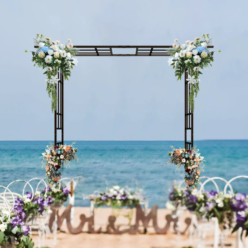 Metal Garden Arch with Adjustable Width by HouseOfZazla