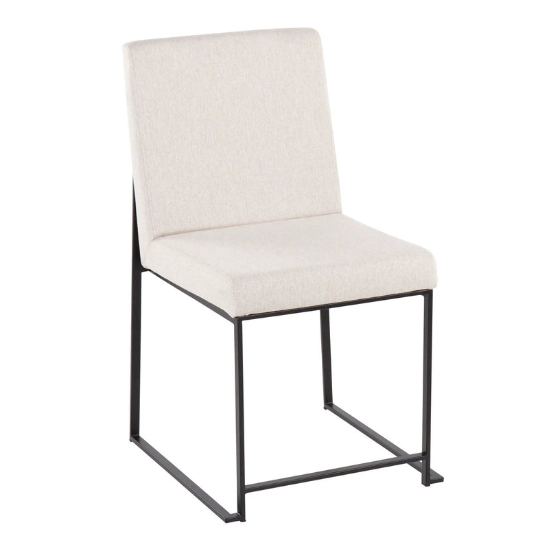 Fuji - Contemporary Modern Elegance With High Back Dining Chair (Set of 2) by HouseOfZazla