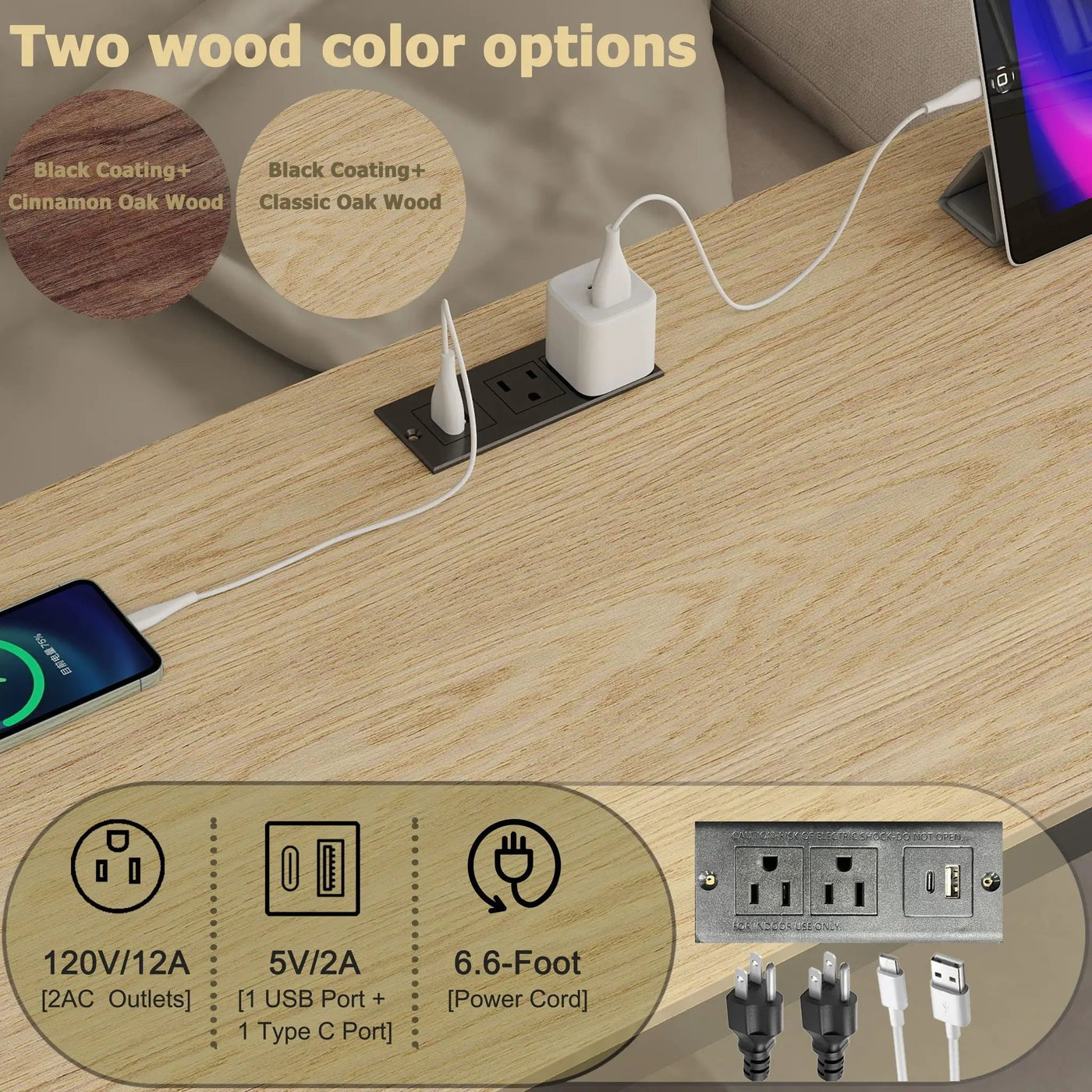 Ethan - Bunk Bed With Desk, Charging Station, Storage Shelves by HouseOfZazla