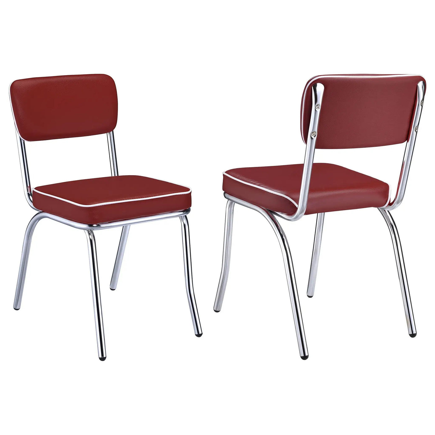 Open Back Upholstered Side Chairs (Set of 2) by HouseOfZazla