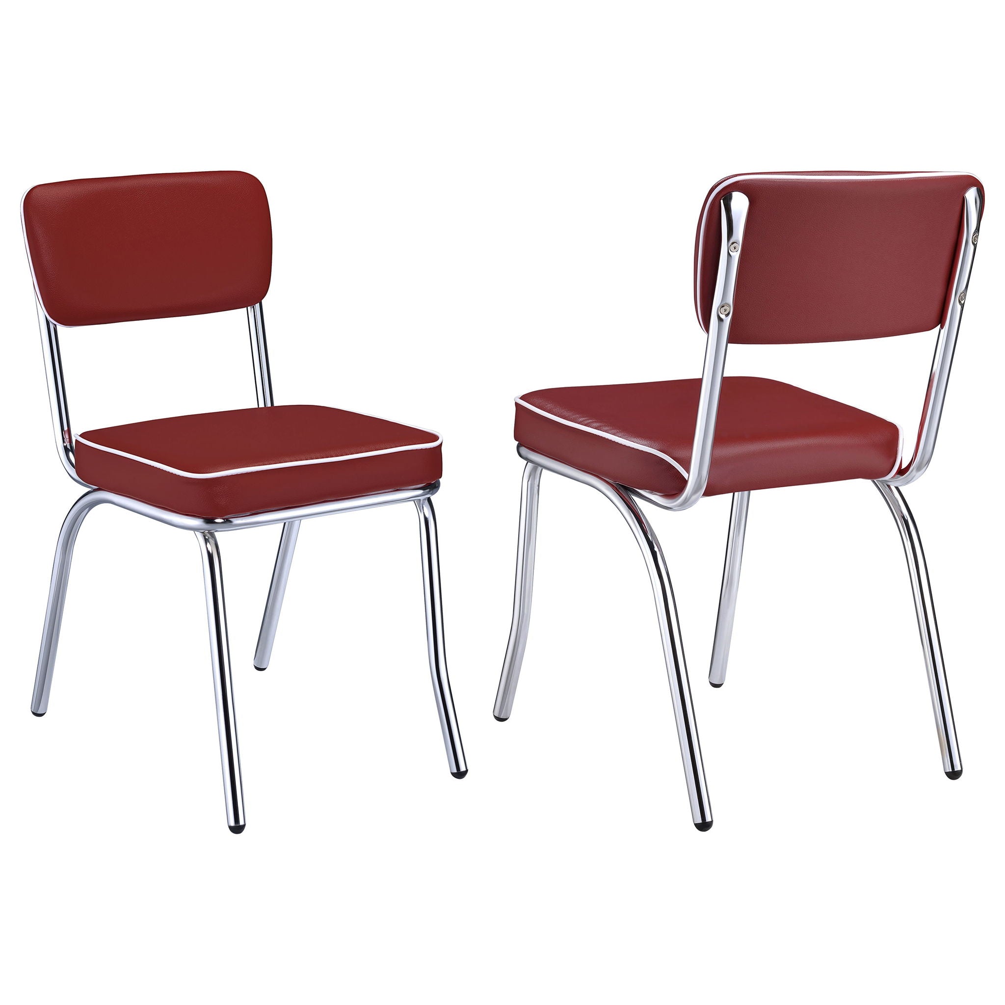 Open Back Upholstered Side Chairs (Set of 2) by HouseOfZazla