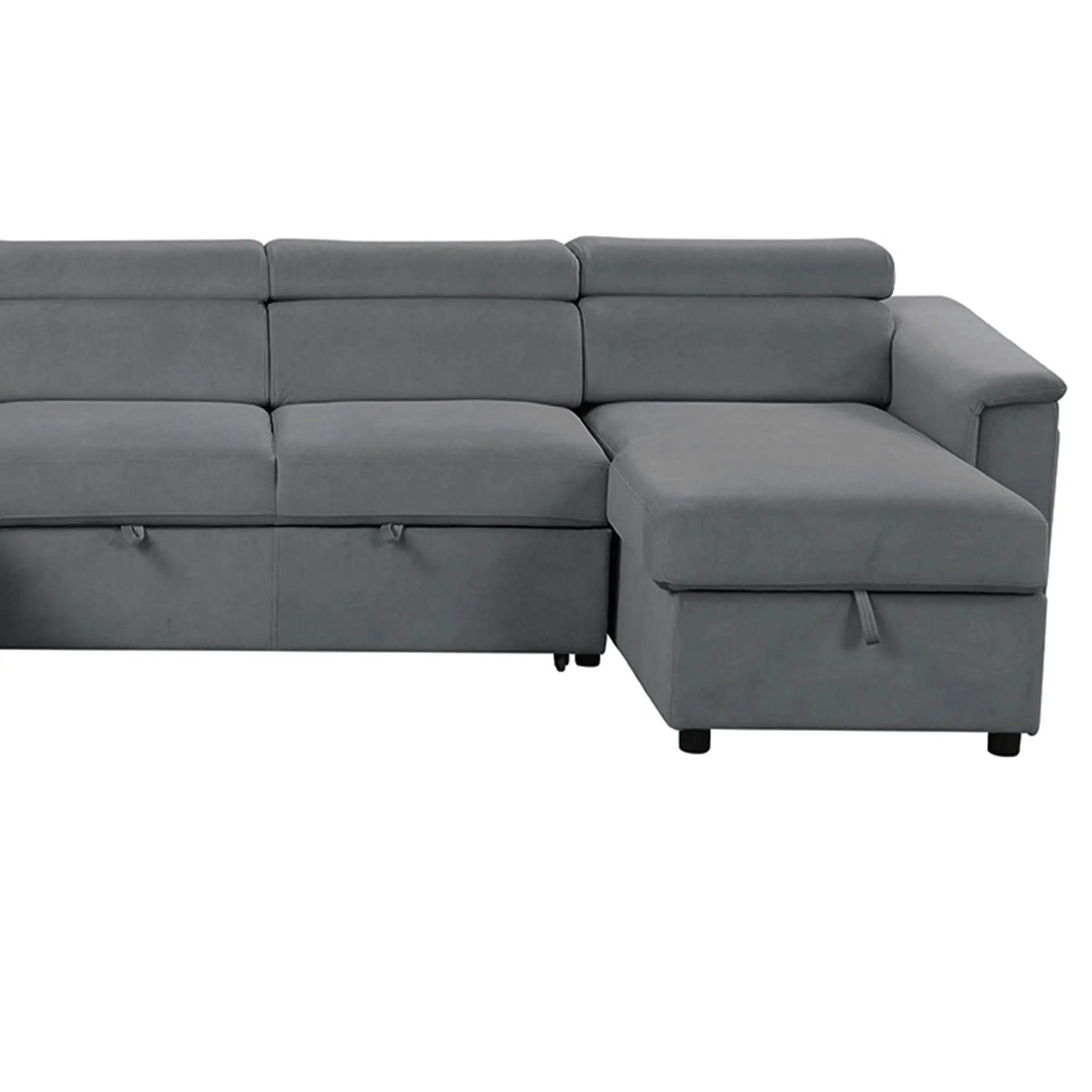 Harvey - Power Recliner Sleeper Sectional by HouseOfZazla