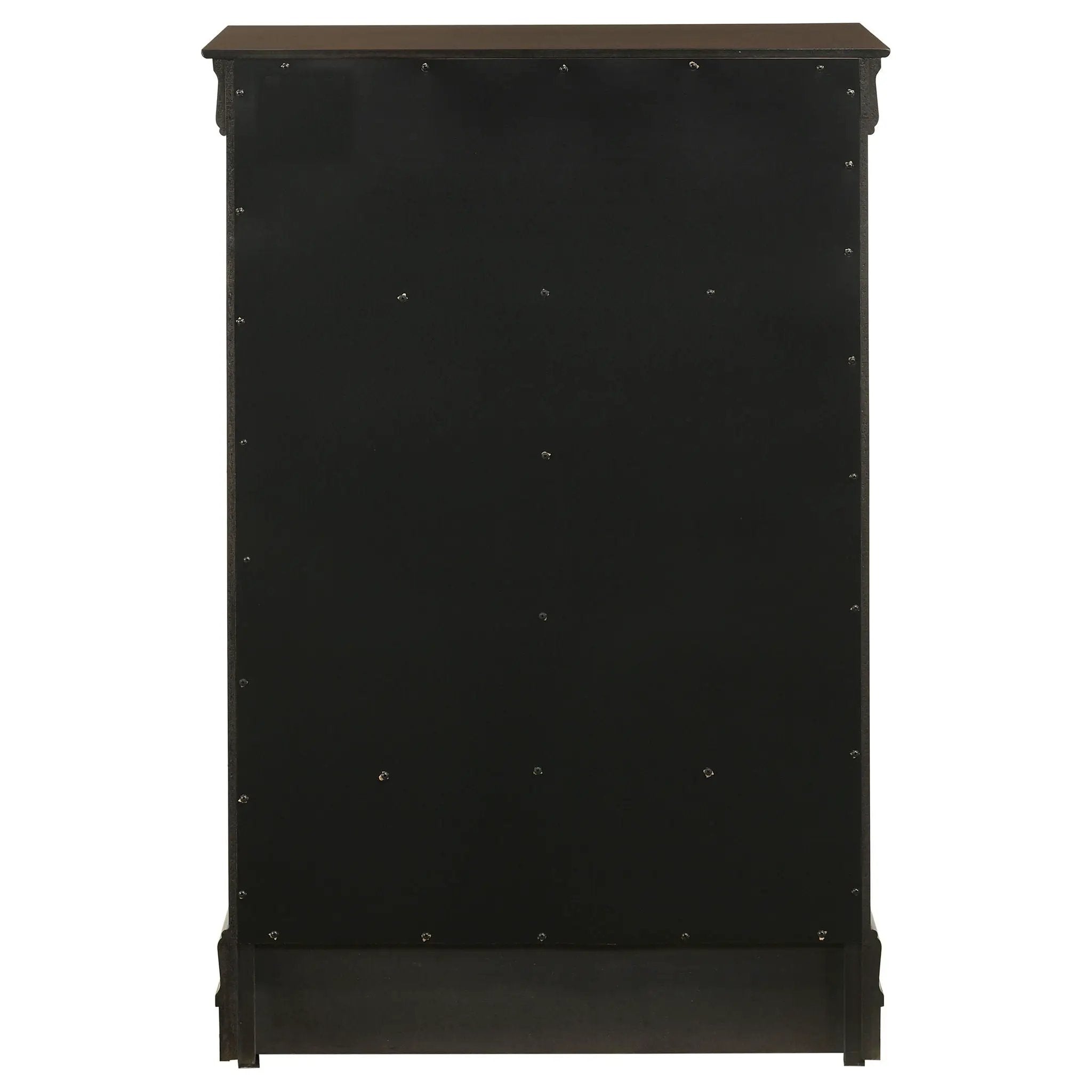 Louis Philippe 5-drawer Bedroom Chest Cappuccino by Unique Piece Furniture