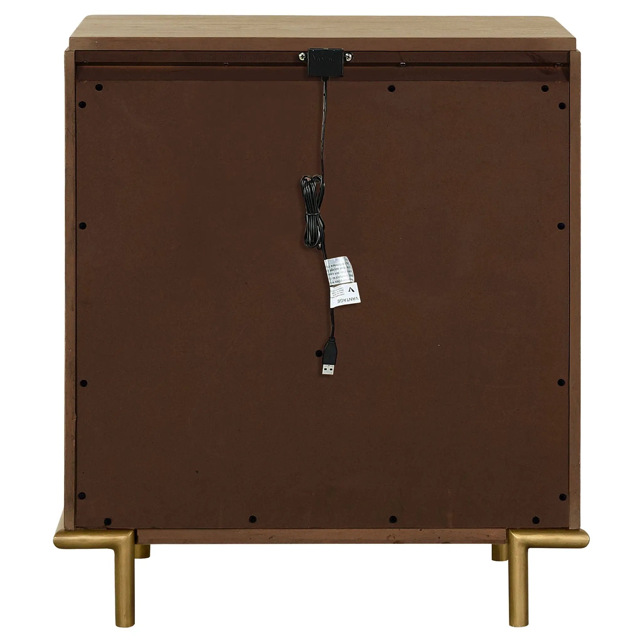 Arini 3-drawer Nightstand Sand Wash by Unique Piece Furniture