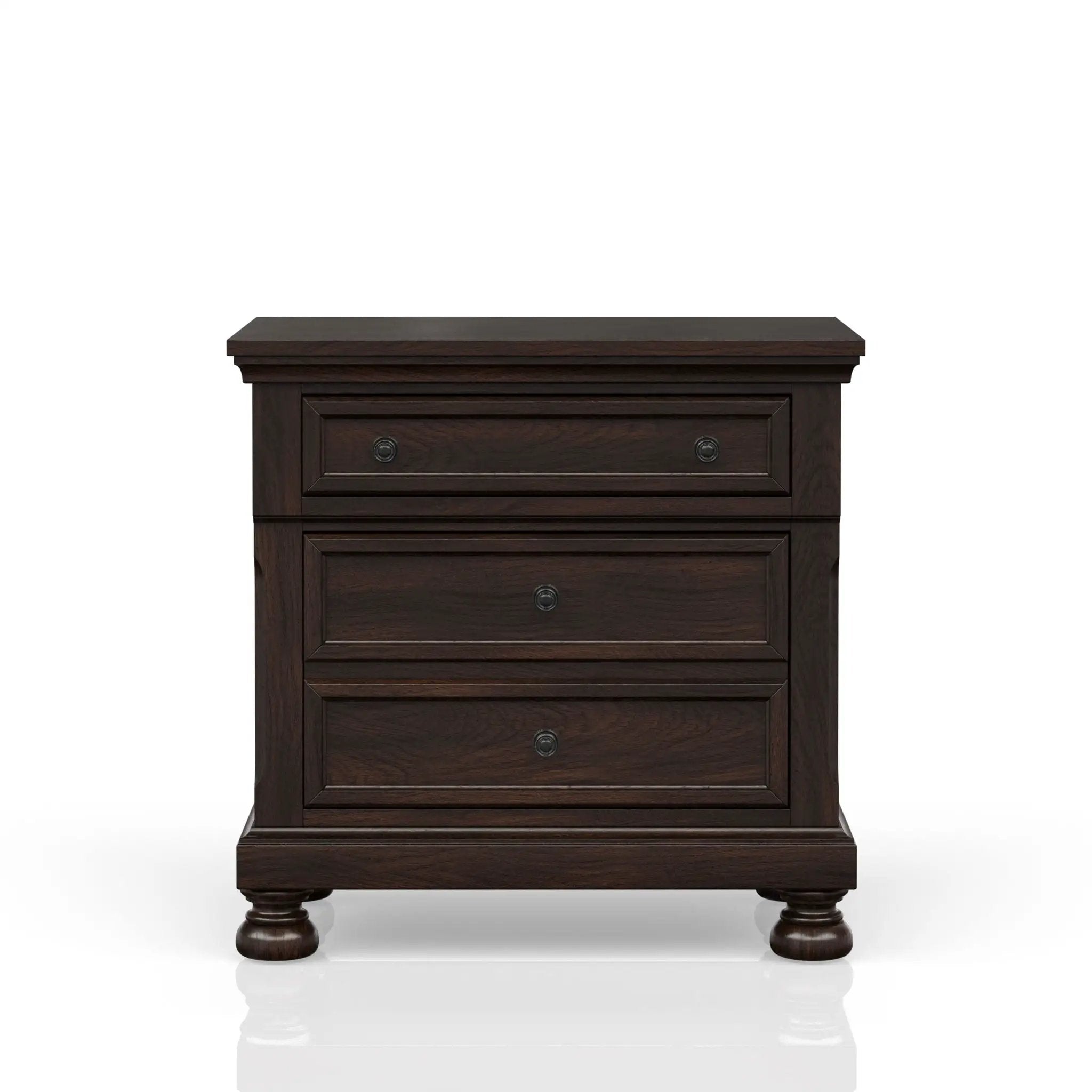 Nightstand Two Storage Drawers by Unique Piece Furniture