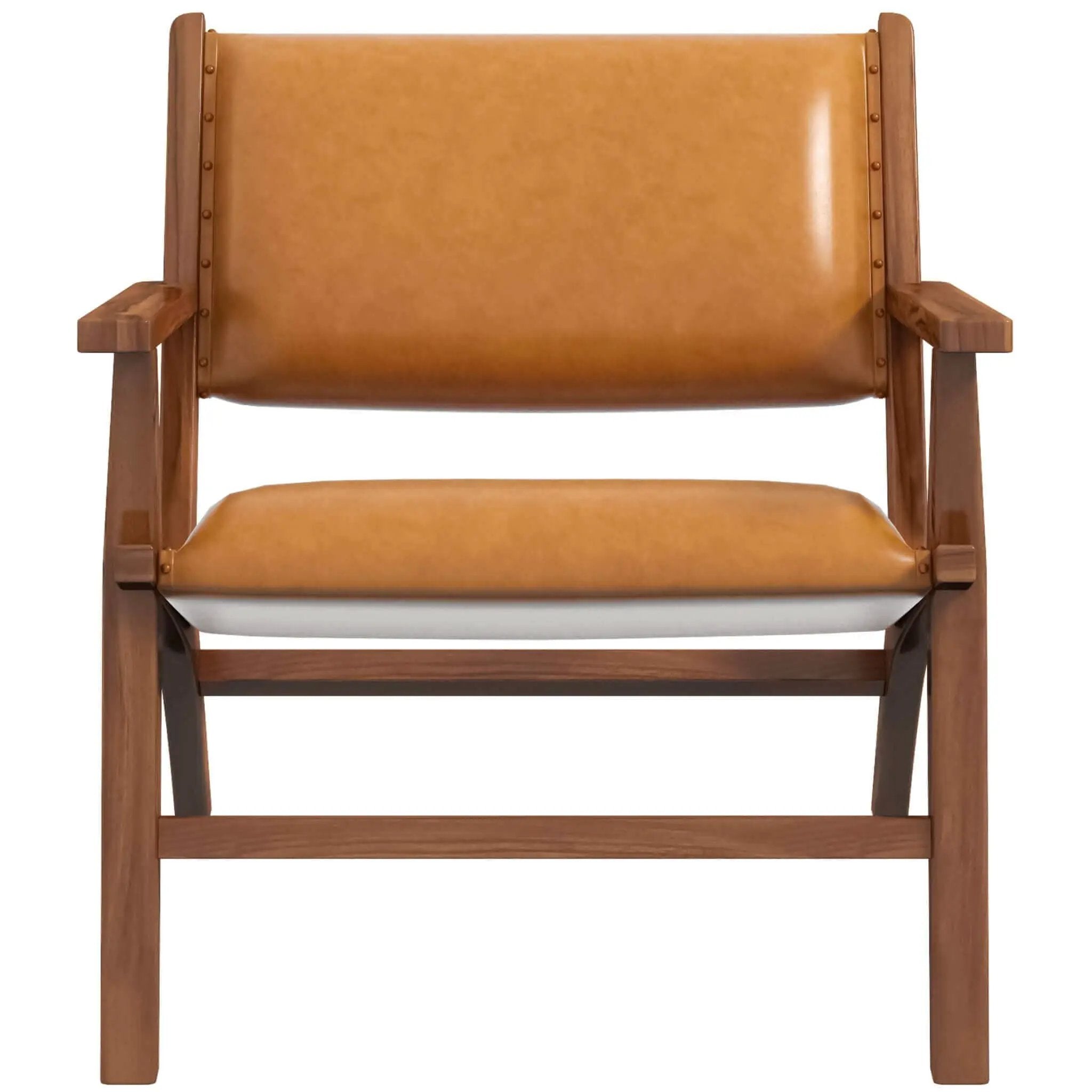 Hendrix - Antique Arm Chair - Brown / Rustic / Tan by Unique Piece Furniture
