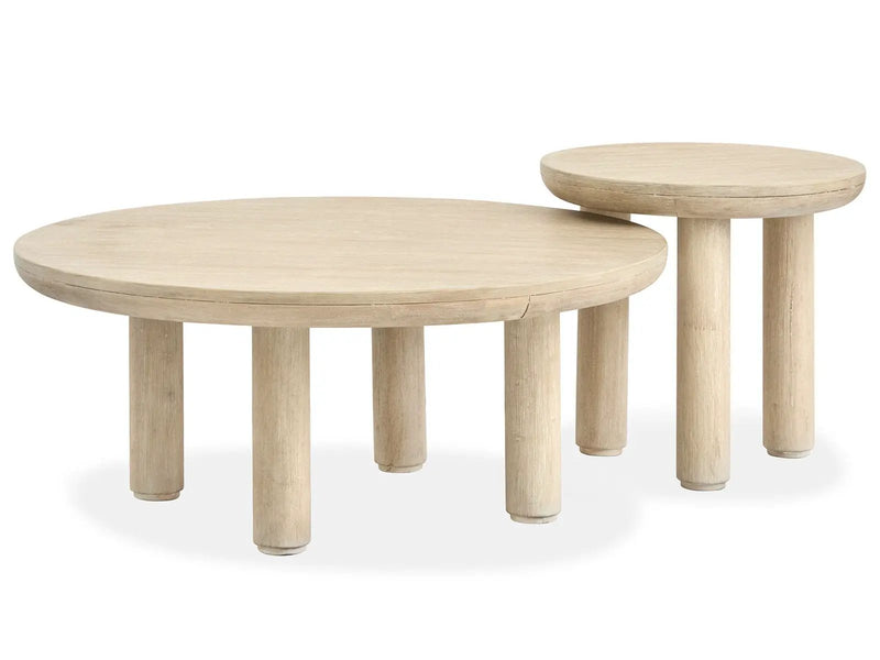 Sunset Cove - Nesting Cocktail Table With Casters by Unique Piece Furniture