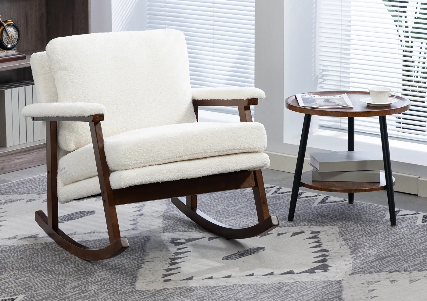Mid Century Modern Accent Rocking Chair by HouseOfZazla