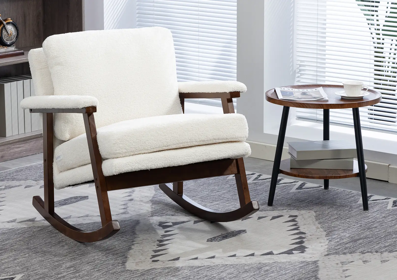 Mid Century Modern Accent Rocking Chair by HouseOfZazla