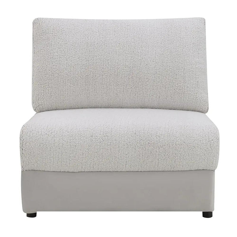 Tarrance - Modular Power Armless Recliner - Gray by Unique Piece Furniture
