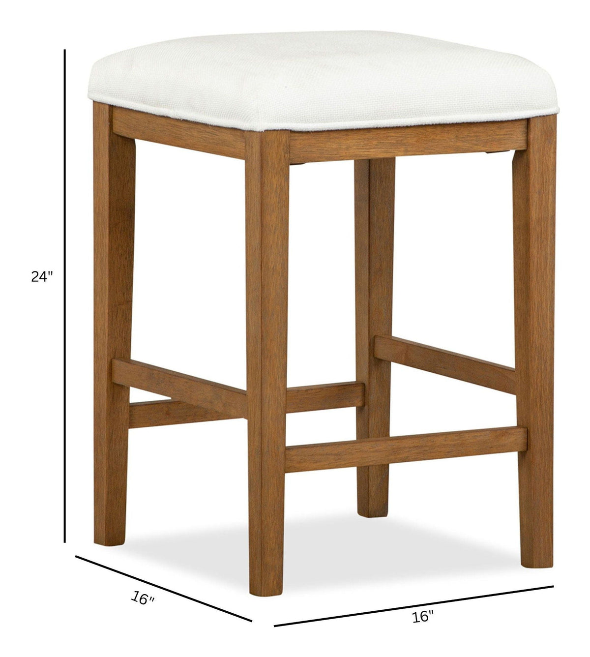 Lindon - Upholstered Stool, photo 9 of 13