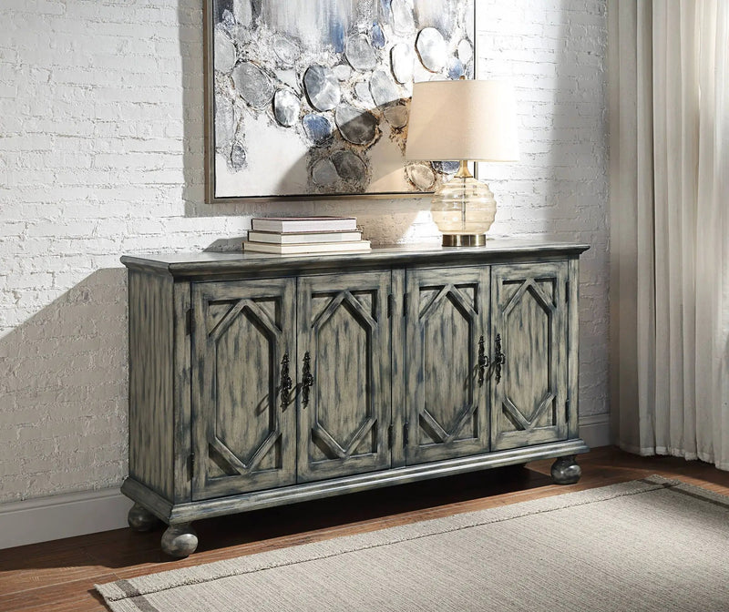 Pavan Console Cabinet - Gray by HouseOfZazla