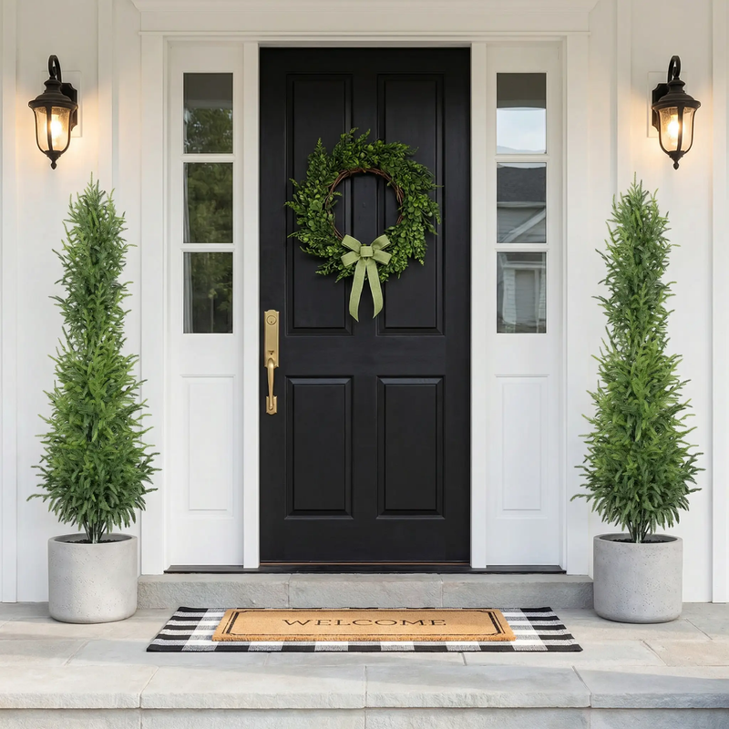 5' Artificial Real Touch Pine Tree by HouseOfZazla