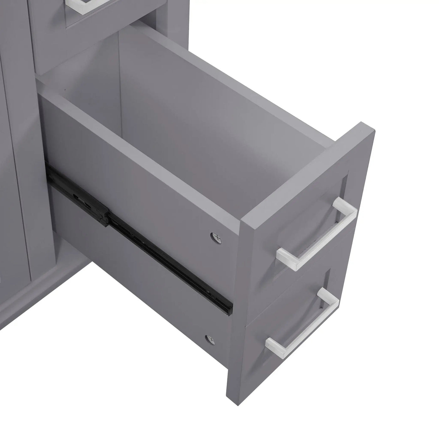 Modern Bathroom Vanity With Sink, Storage Cabinet, Soft Close Doors, Deep & Standard Drawers by HouseOfZazla