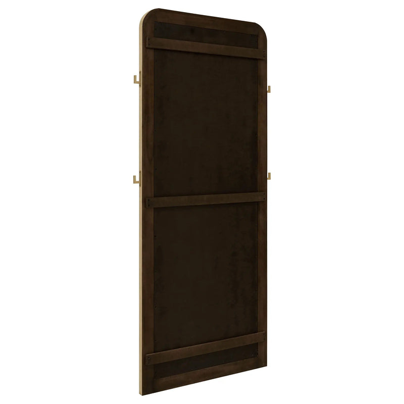 Arini Cane Weave Full Length Standing Floor Mirror Sand Wash by Unique Piece Furniture
