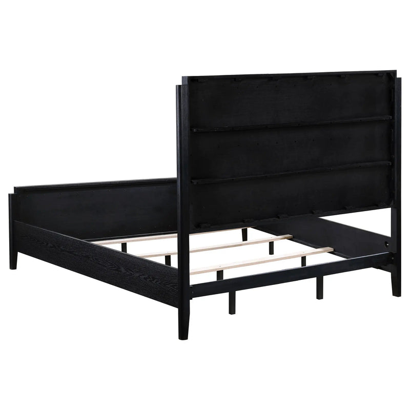Brookmead 4-piece Upholstered Eastern King Bedroom Set Black by Unique Piece Furniture