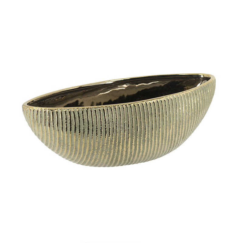 Ceramic Planter Bowl with Textured Finish, photo 3 of 8