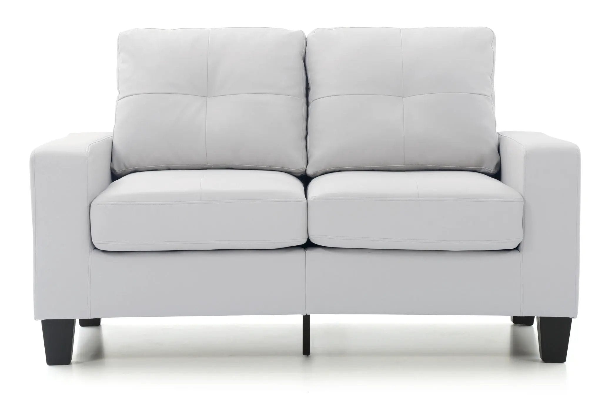 Newbury - Track Arm Loveseat For Cozy Spaces by Unique Piece Furniture