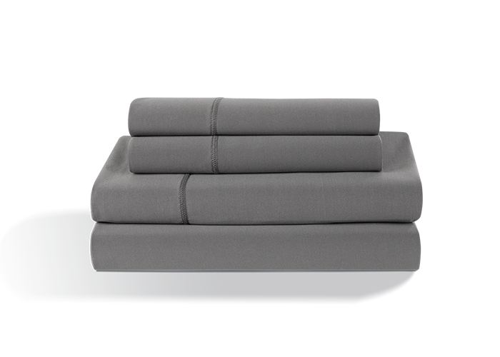 BedGear Dri-Tec Sheet Set, Grey, Split King/Split Cal King by HouseOfZazla