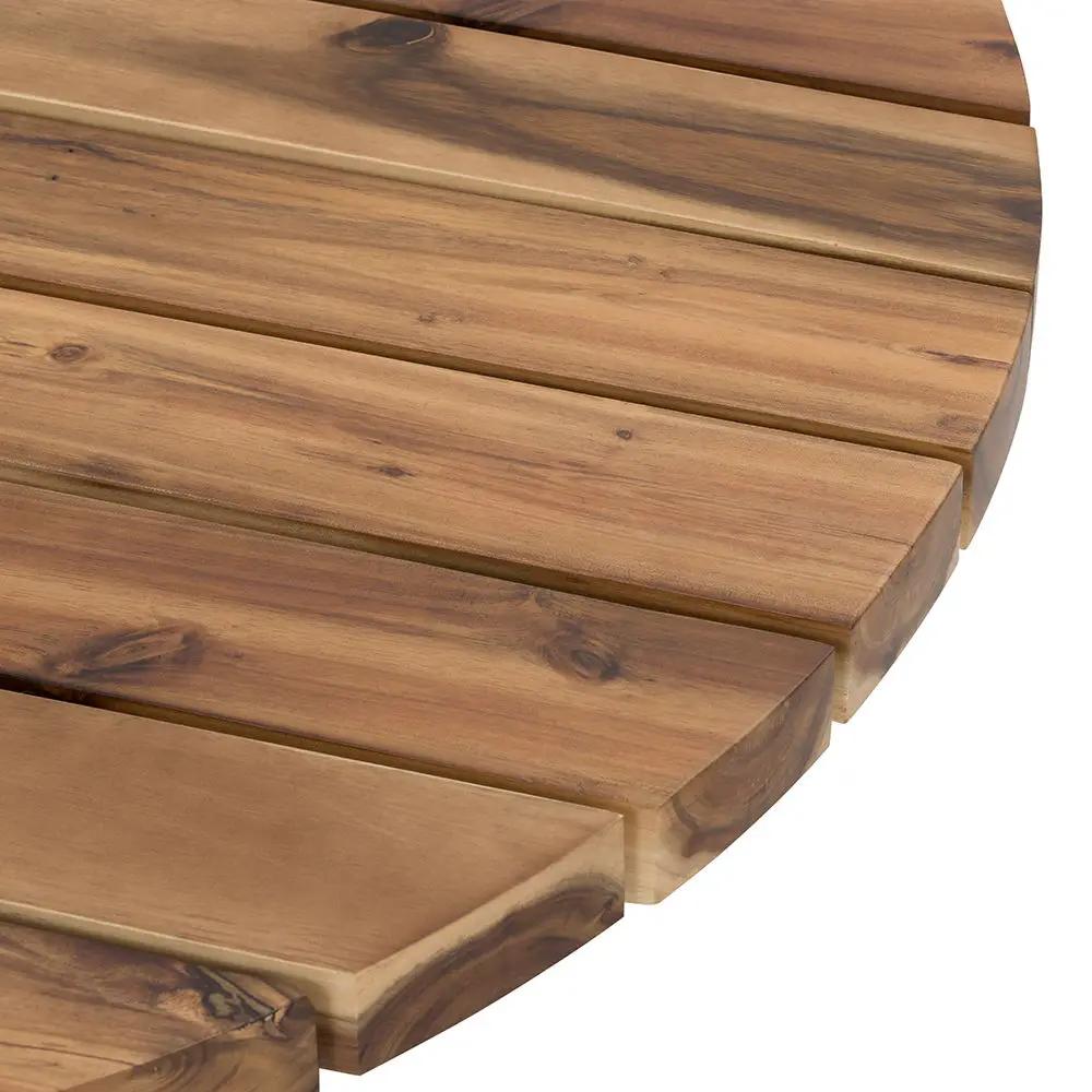 Round Table, Durable Solid Wood by HouseOfZazla