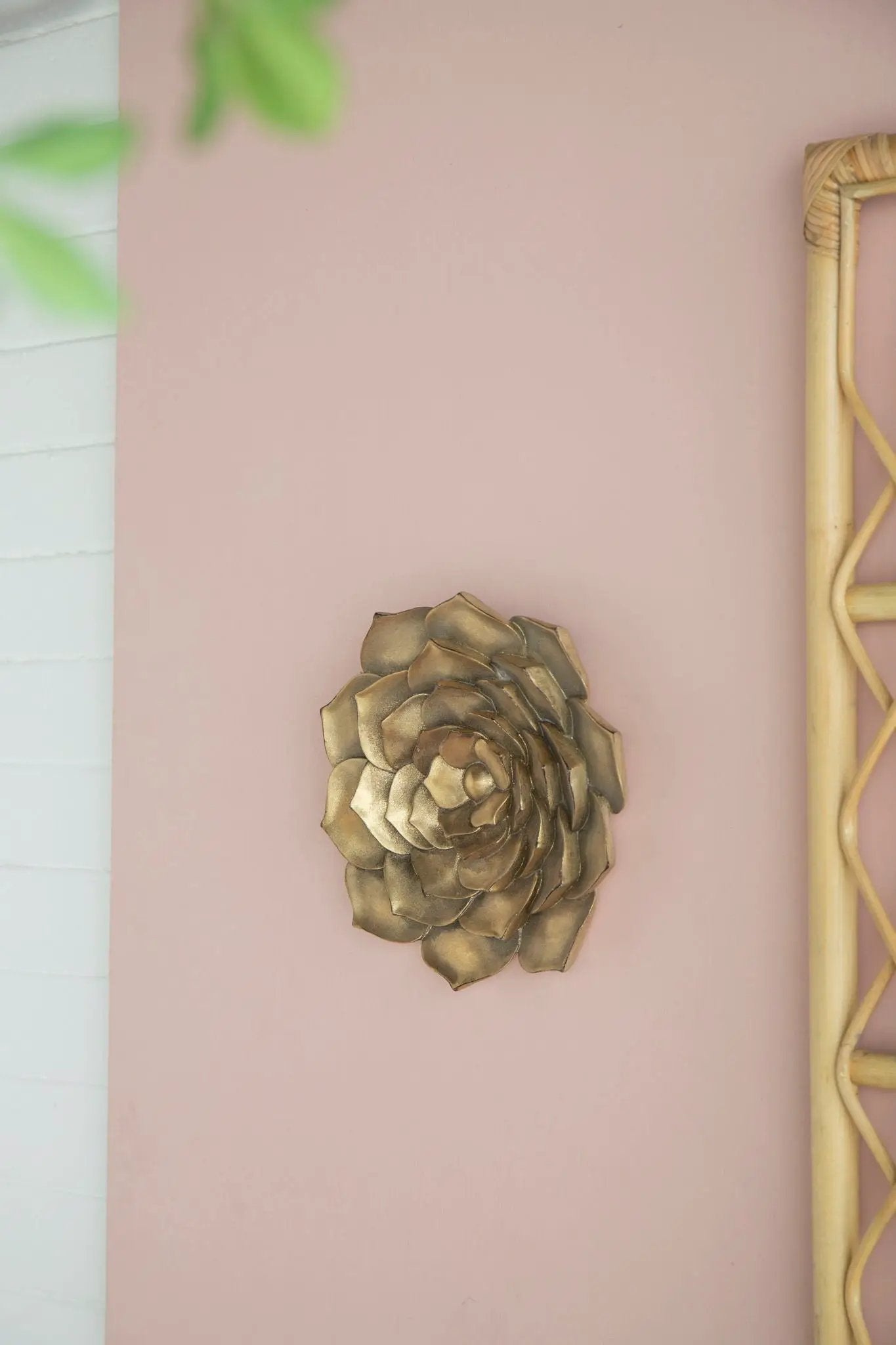 Succulent Wall Plaque Resin by HouseOfZazla