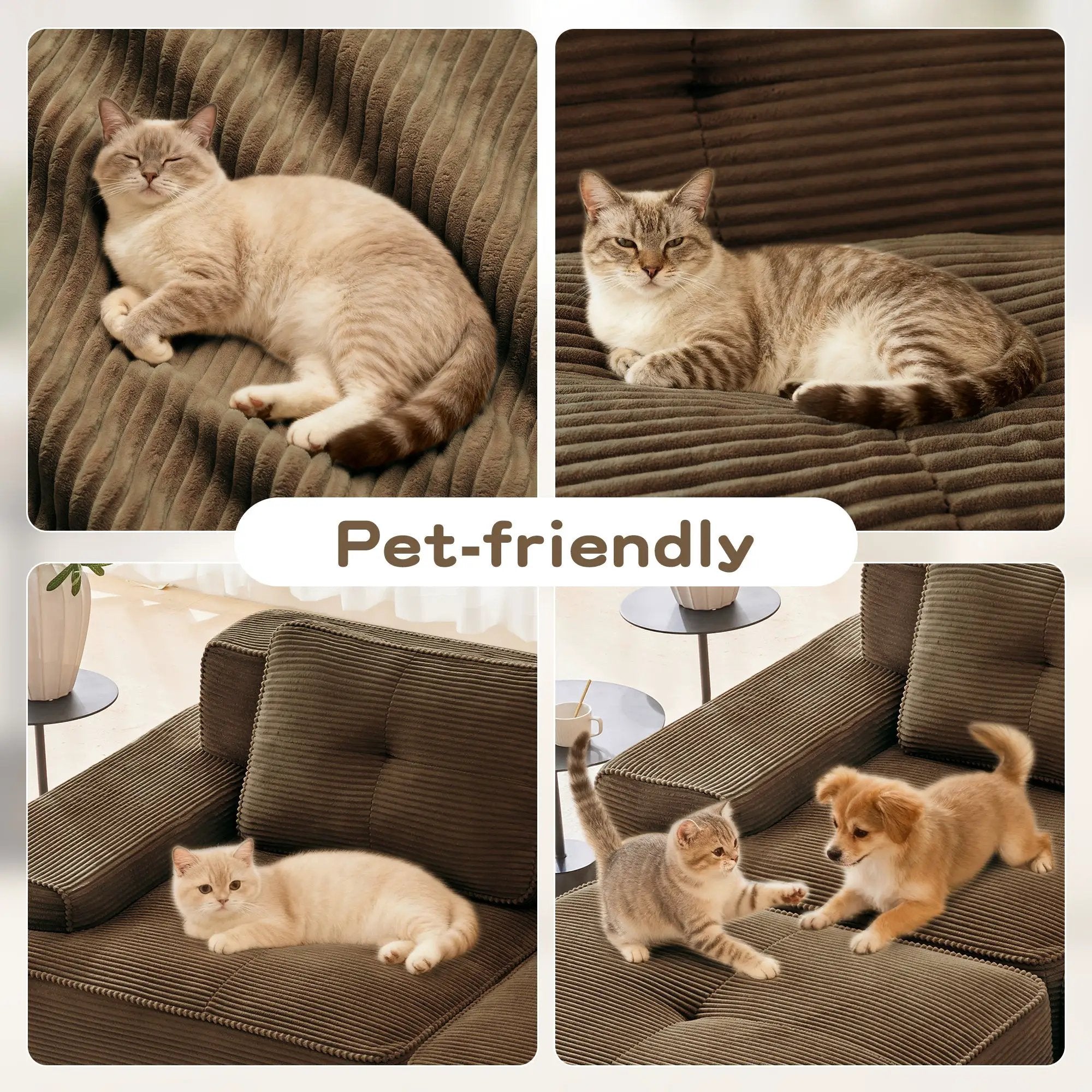 Modular Deep-Seat Sofa Set by HouseOfZazla