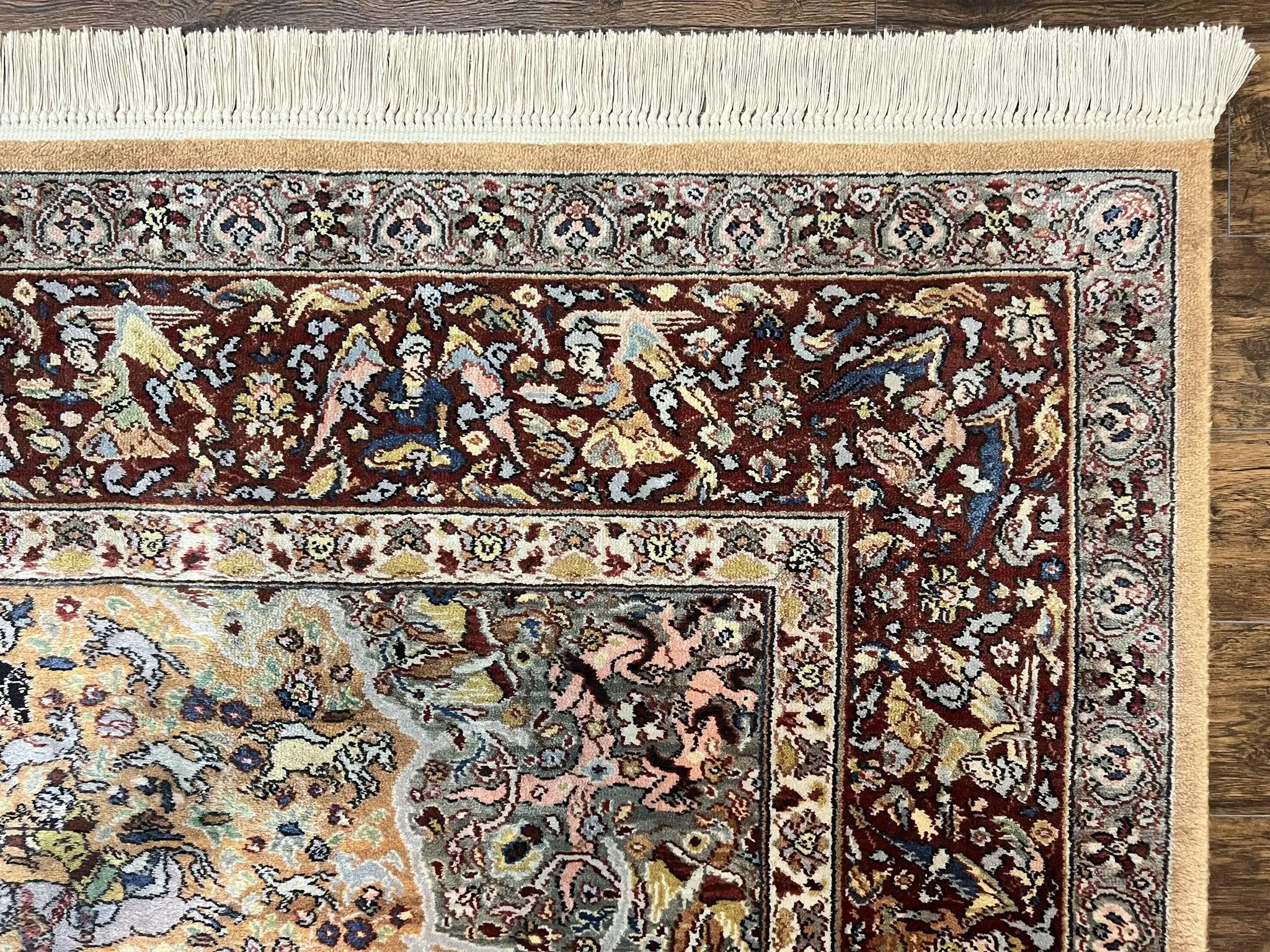 Karastan Rug 8.8 x 12 Persian Hunting Rug #723, Wool Pile by Jewel Rugs
