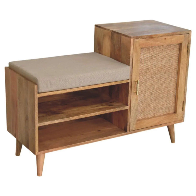 Larissa - 2 Slot Bench Unit - Beige by Unique Piece Furniture
