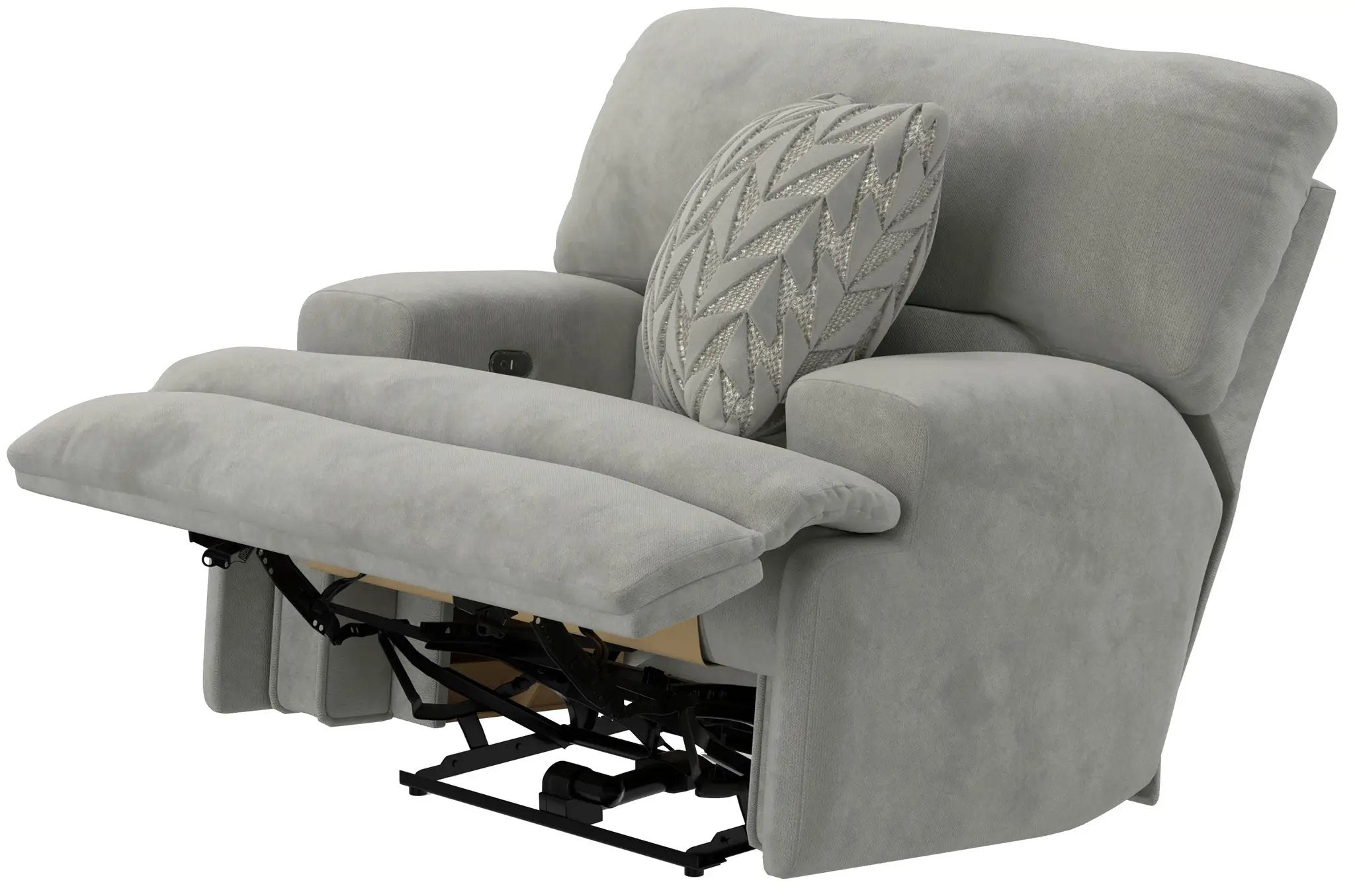 Renaldo - Power Recliner With Zero Gravity Recline - Stone by Unique Piece Furniture