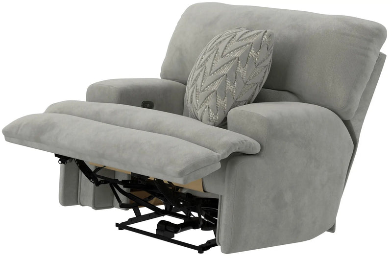 Renaldo - Power Recliner With Zero Gravity Recline - Stone by Unique Piece Furniture
