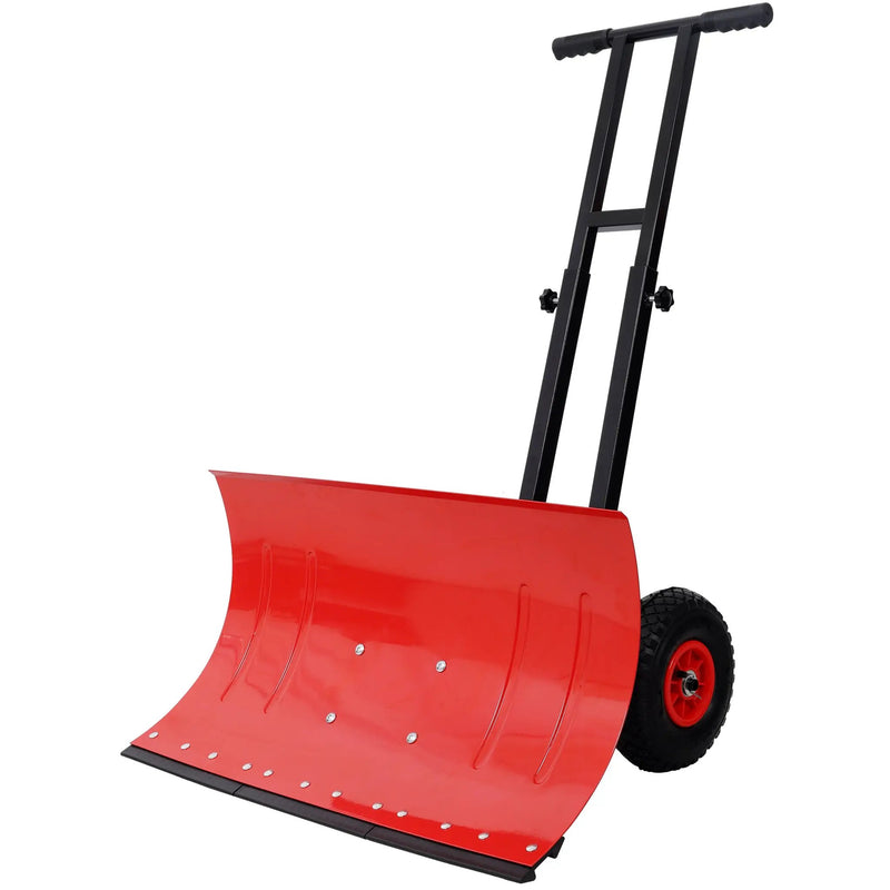 Dual Bar Snow Shovel with Wheels by HouseOfZazla