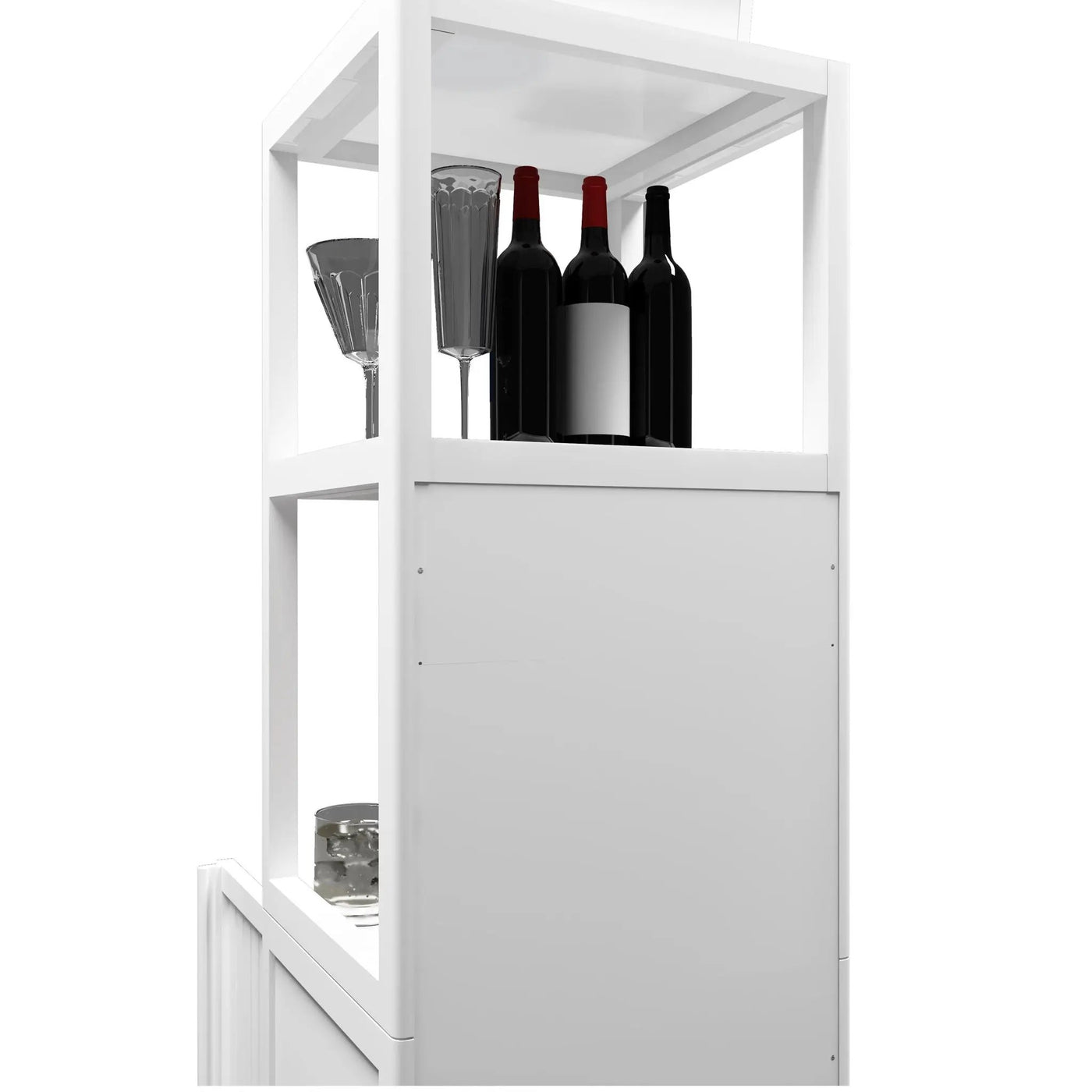 Storage Cabinet With Tall Tower, Multifunctional For Bathroom by HouseOfZazla