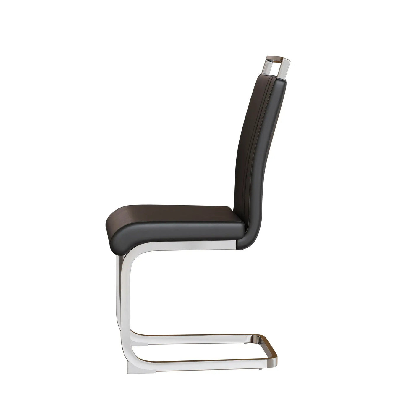 Modern Dining Chairs With Padded Seat, High Back by HouseOfZazla