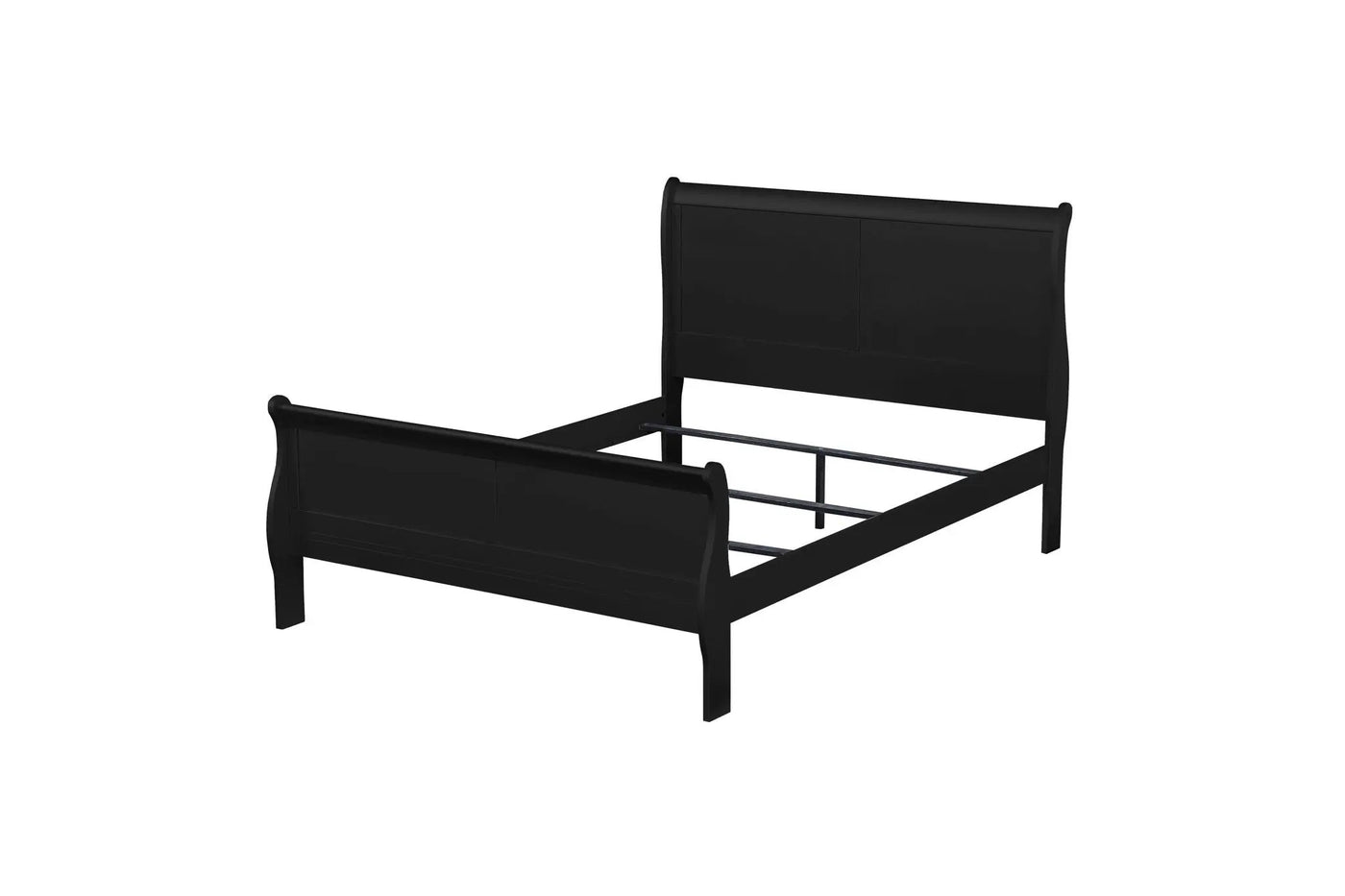 Louis Philippe Sleigh Style Bed by HouseOfZazla