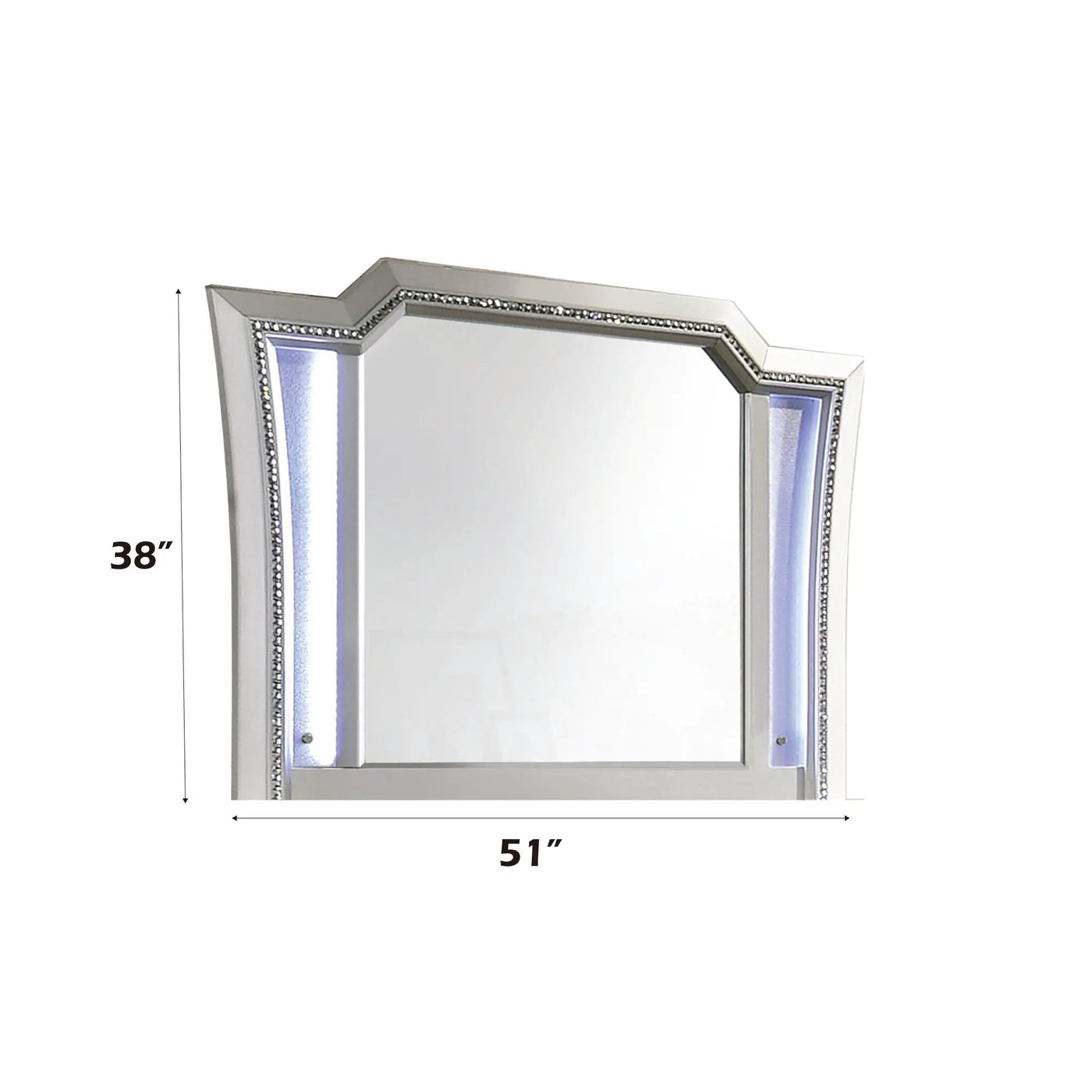 Kaitlyn - Mirror With LED by HouseOfZazla