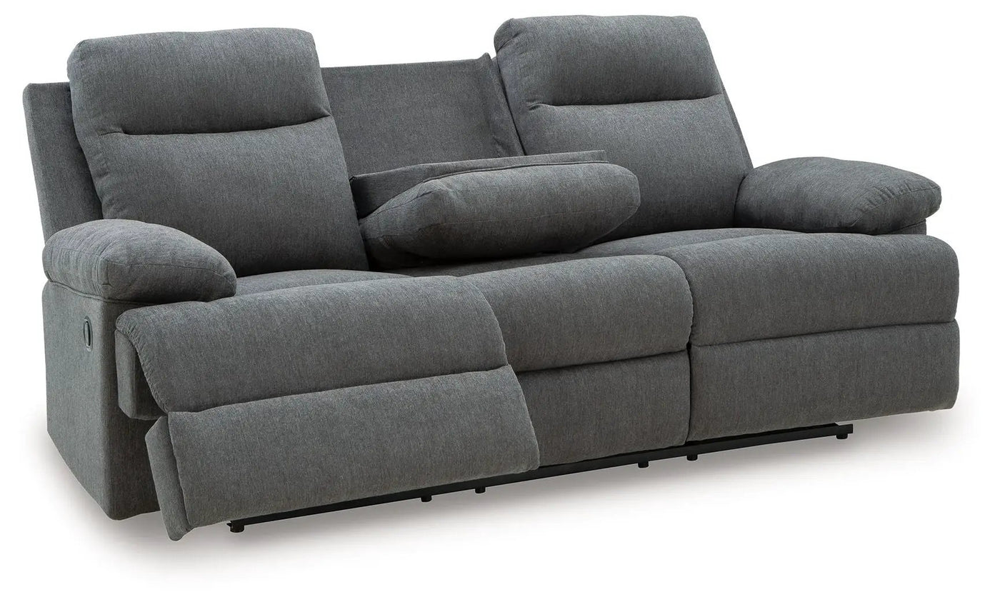Side-Swipe - Reclining Sofa With Drop Down Table by Unique Piece Furniture